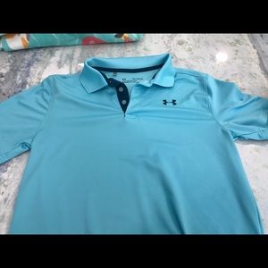 S/S under armour collared shirt. Xl.